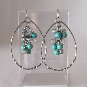 Dangle Hoop Earrings